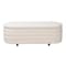 Baxton Studio Betiana Modern Japandi Cream Boucle Fabric and Walnut Brown Finished Wood Storage Bench 233-13316-ZORO - alternate 5